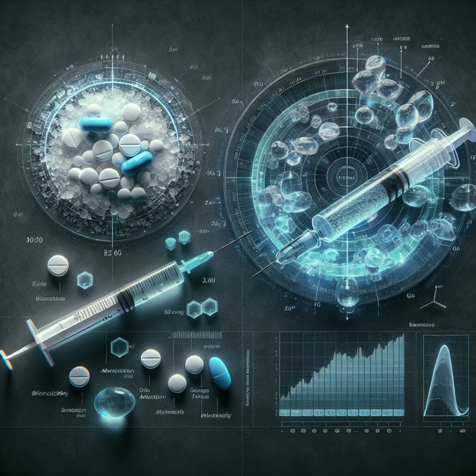 Comparaison de la biodisponibilité : Drostanolone comprimés vs. forme injectable
