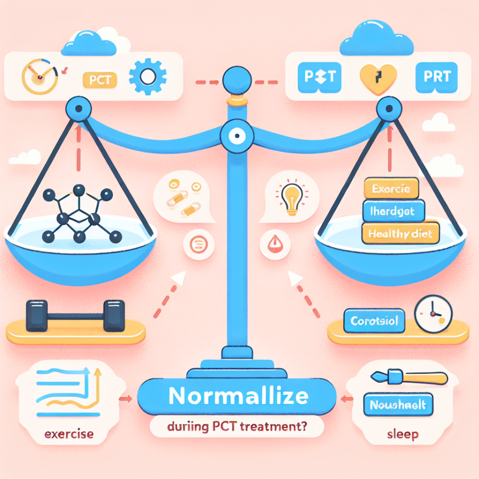 Comment normaliser le taux de cortisol pendant la cure de PCT ?