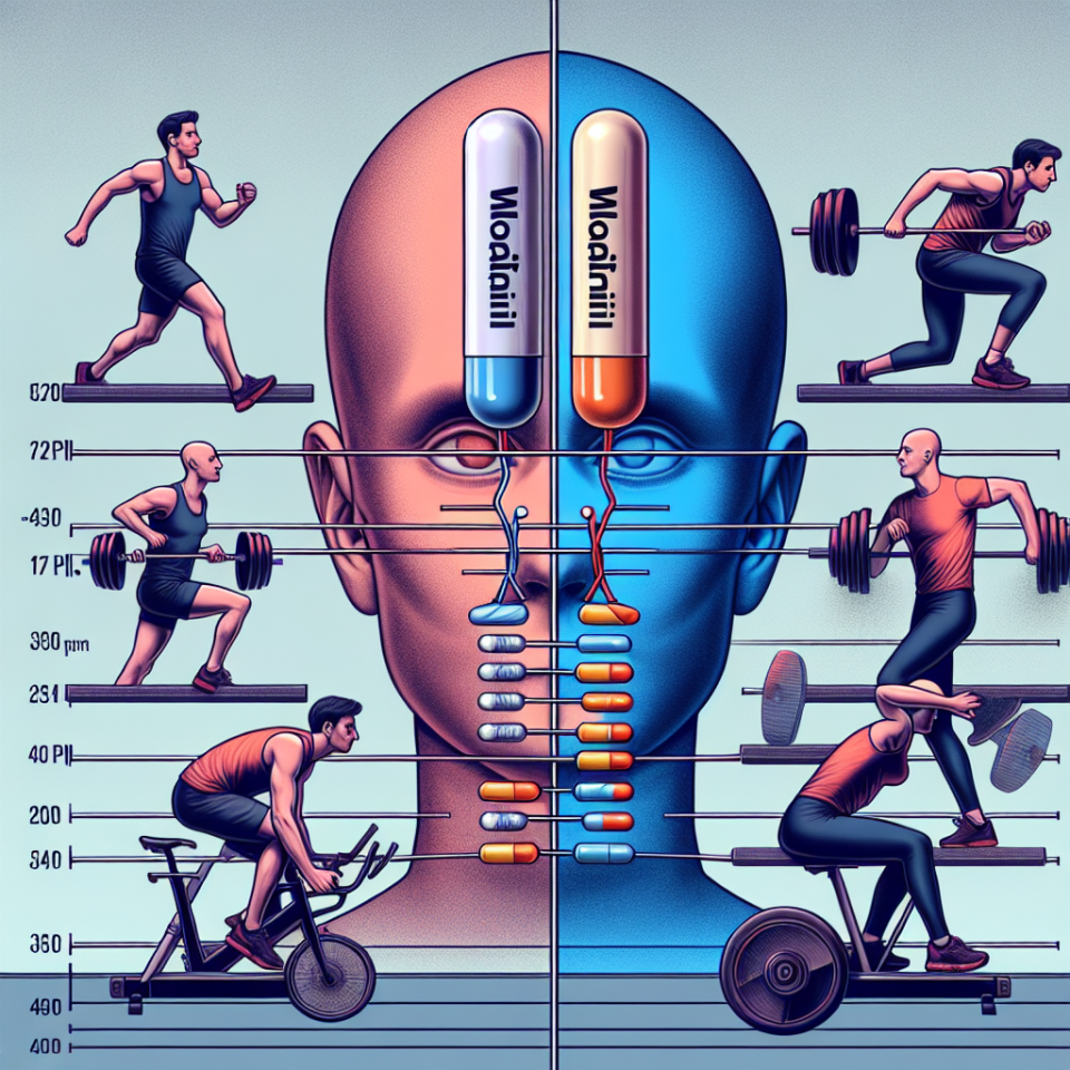 Dépendance de l'effet du Modafinil par rapport au type d'exercice (aérobie ou anaérobie)