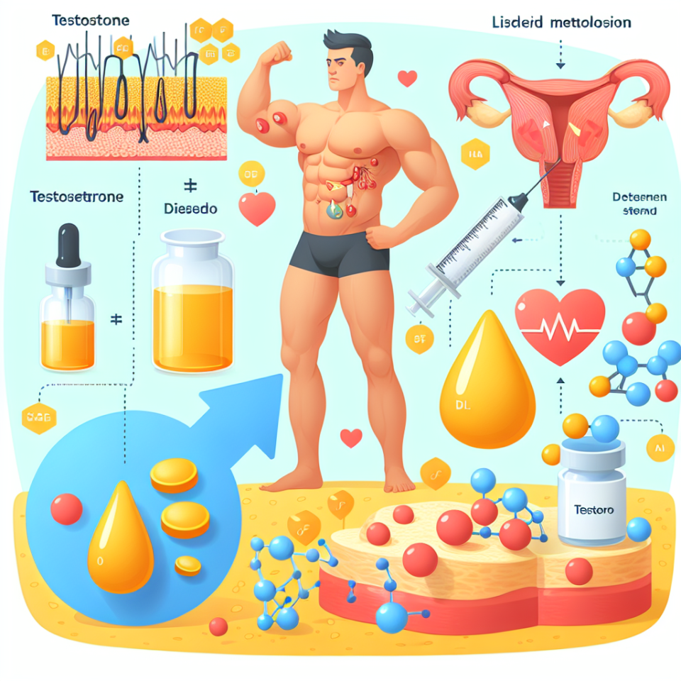 Effet de la testostérone sur le métabolisme lipidique