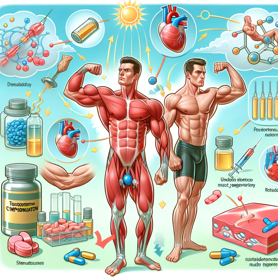 Influence du Cypionate de testostérone sur la régénération musculaire