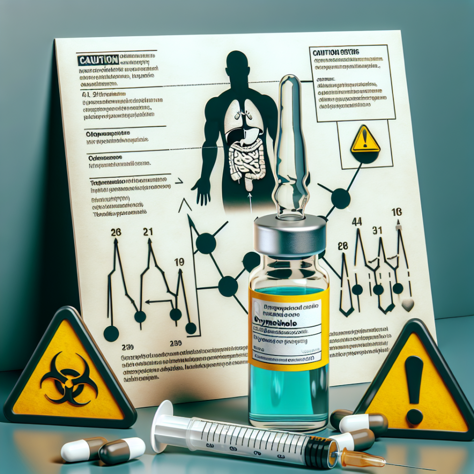 Injection d'oxymétholone et risques de toxicité après trois cures