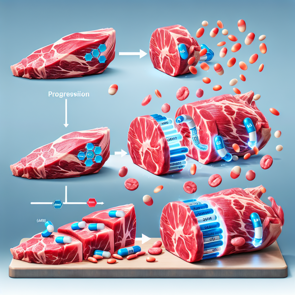 SARMs et leur rôle dans l'augmentation de la volatilité de la viande