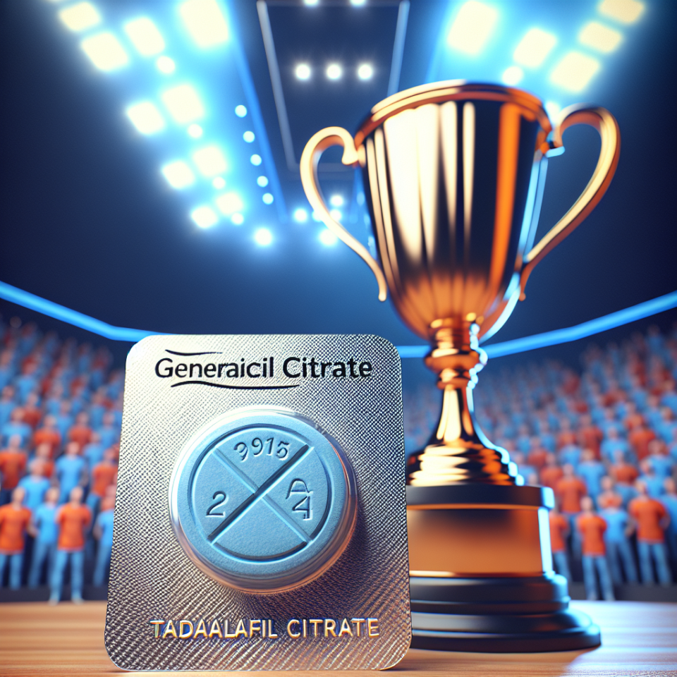Utilisation du tadalafil citrate (Cialis générique) pour réduire l'anxiété pendant les compétitions