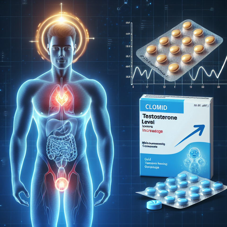 Clomid et augmentation du taux de testostérone totale