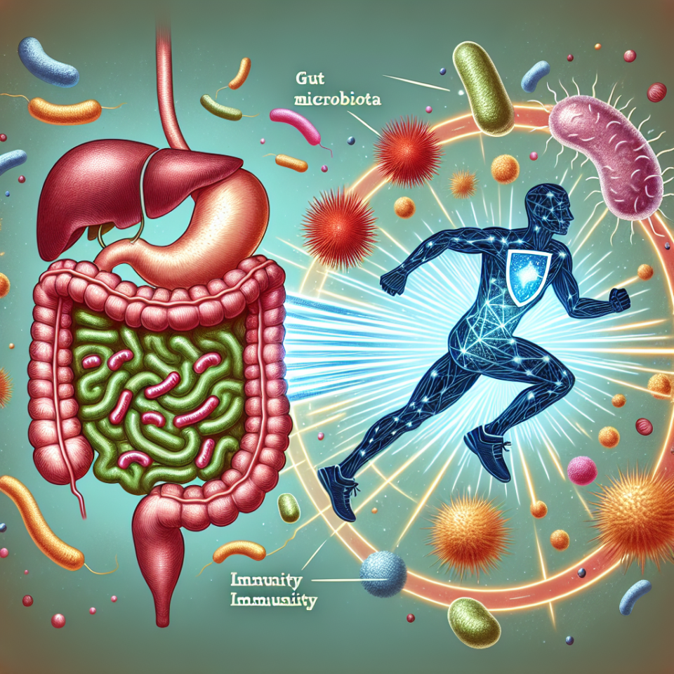 Relation entre le microbiote intestinal et l'immunité des sportifs
