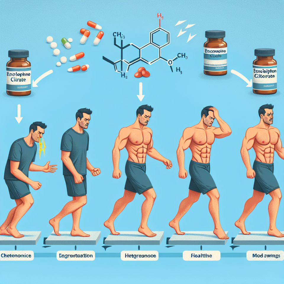 Rétablissement de l'équilibre hormonal chez les hommes après une utilisation prolongée de stéroïdes à l'aide du citrate d'enclomifène