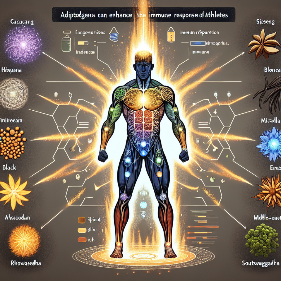 Rôle des adaptogènes dans l'amélioration de la réponse immunitaire des athlètes