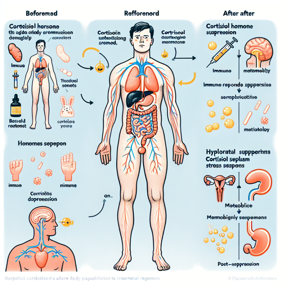 Rôle du cortisol et sa suppression pendant la cure