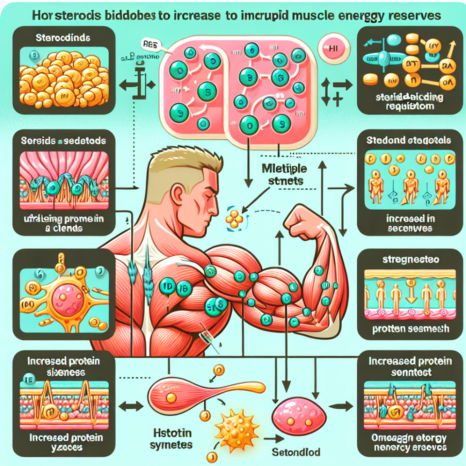 Comment les stéroïdes contribuent à augmenter les réserves d'énergie musculaire