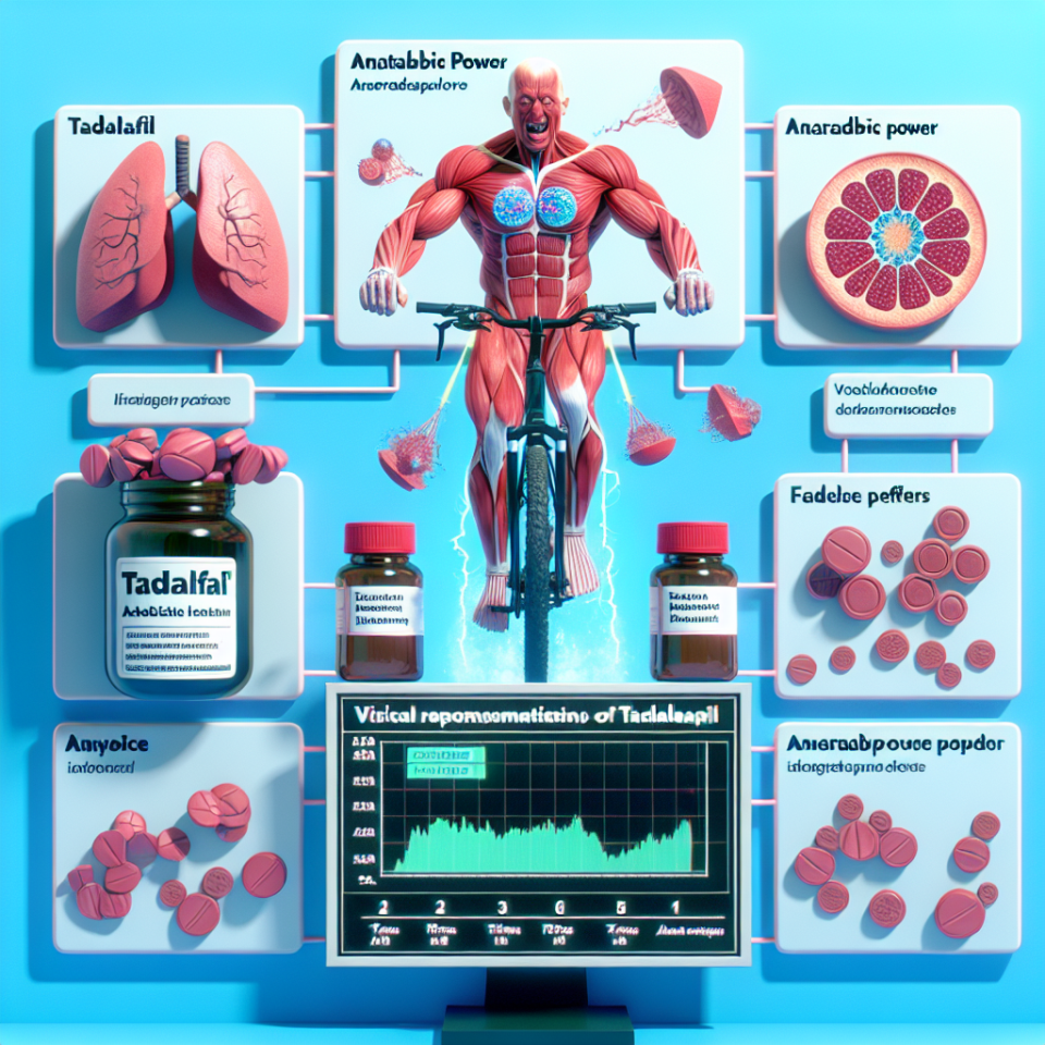 Effet du tadalafil sur l'augmentation de la puissance anaérobie