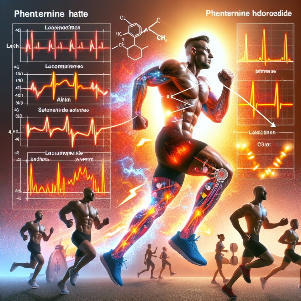 L'effet du chlorhydrate de phentermine sur le taux de lactate après un entraînement intense