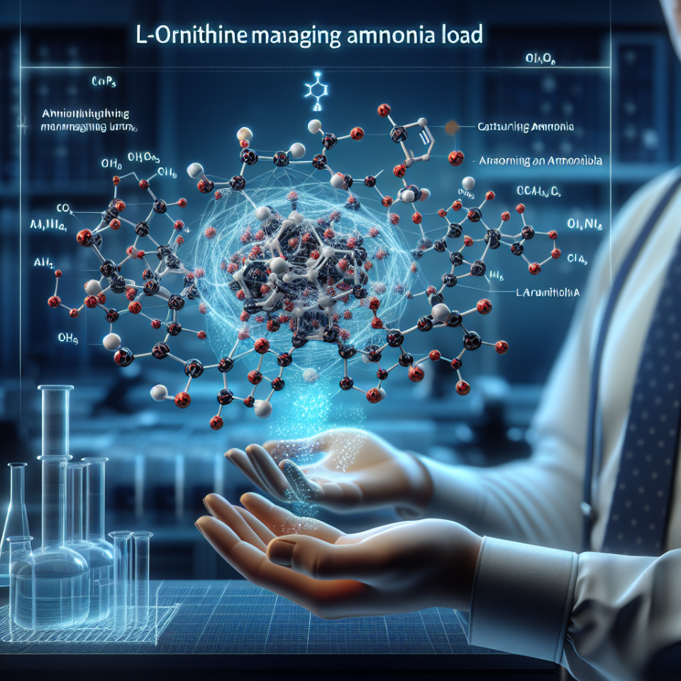 La L-ornithine dans la gestion de la charge en ammoniac