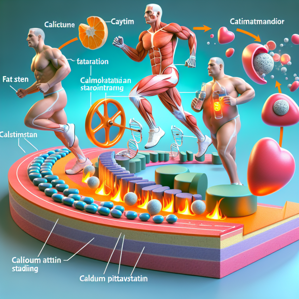 Oxydation des graisses pendant l'entraînement cardio avec la pitavastatine calcique