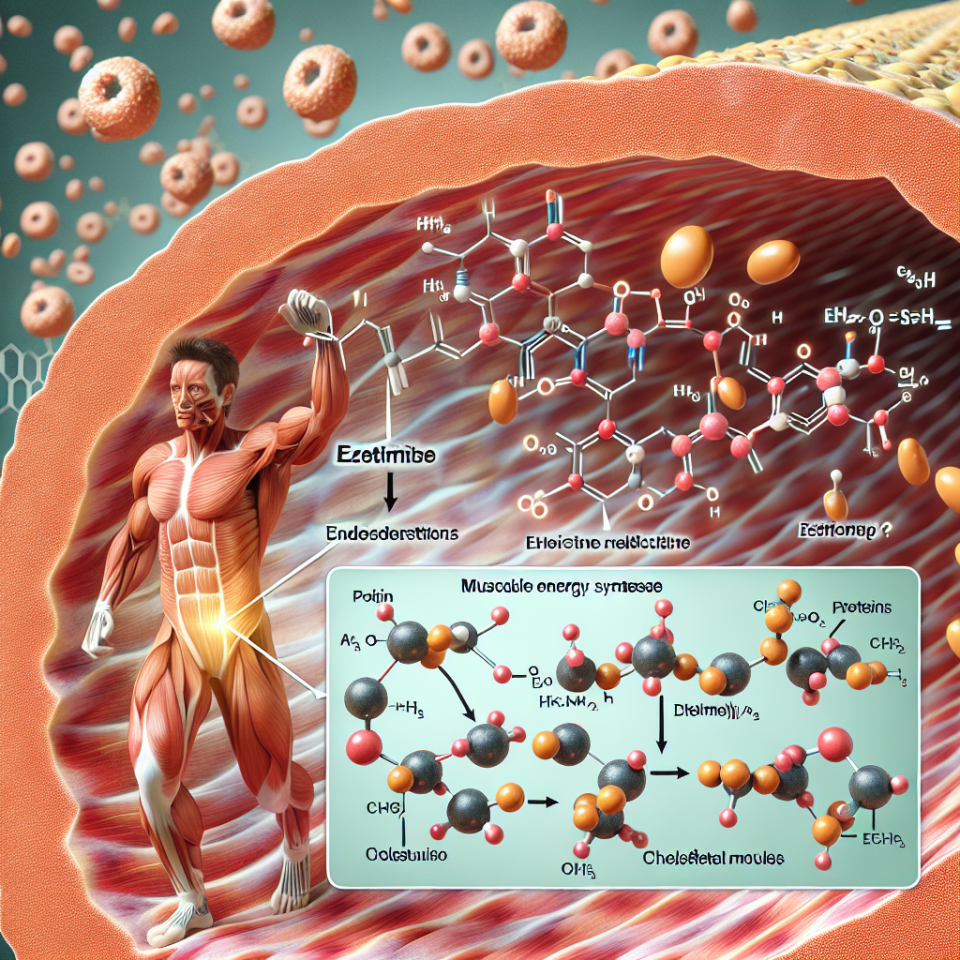 Utilisation de l'ézétimibe pour améliorer la synthèse énergétique musculaire