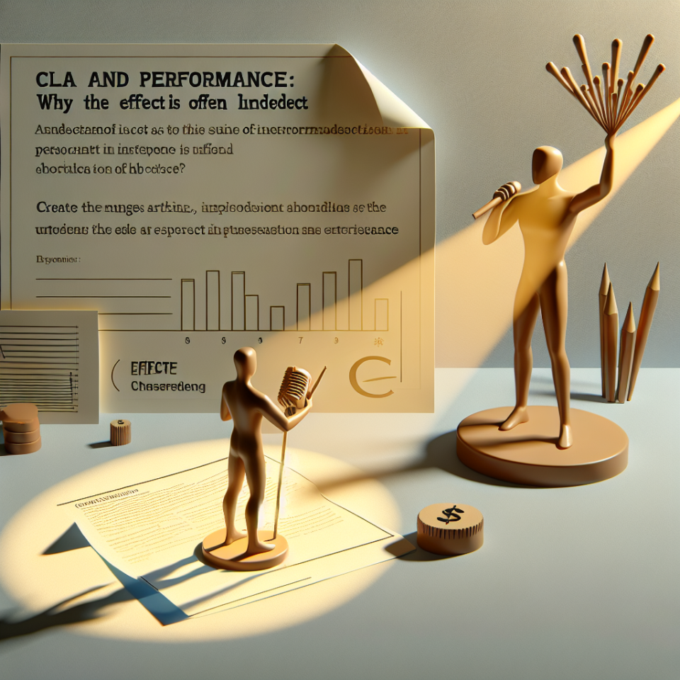CLA et performance : pourquoi l’effet est souvent indirect